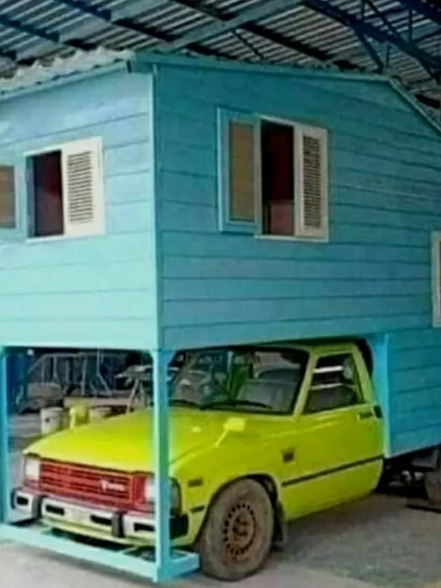 6 Tingkah Nyeleneh Bawa Barang Ukuran Gede Ini Kocak, Ada-Ada Saja