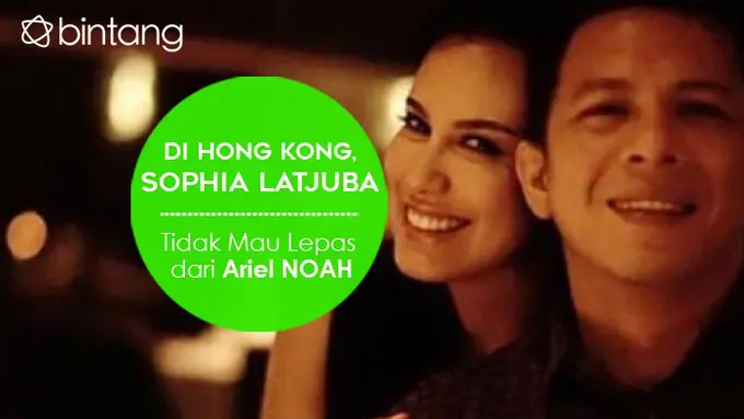 [Bintang] Sophia Latjuba dan Ariel NOAH