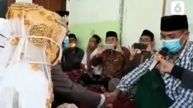 Viral Pria Nikahi Dua Gadis Sekaligus, Ijab Kabul Berlangsung Bergantian