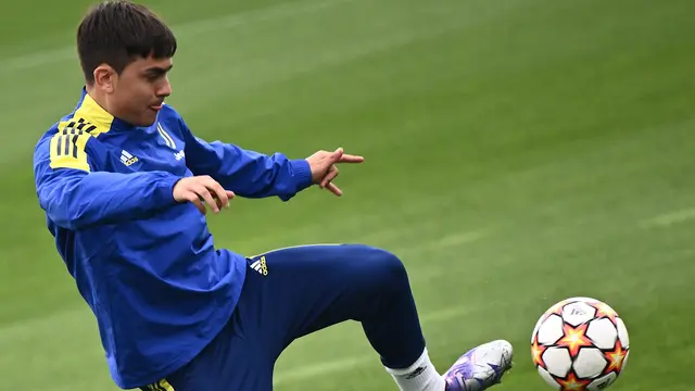 Sesi Latihan Juventus Jelang Hadapi Villarreal di Leg Kedua