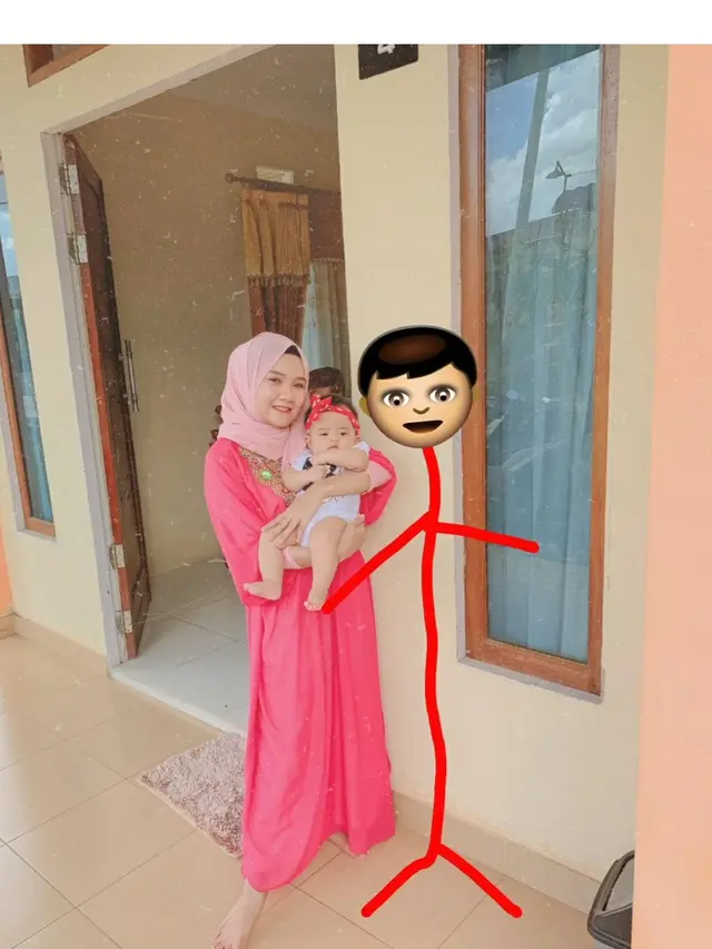 Editan kocak (Sumber: Twitter/husna_kyun)
