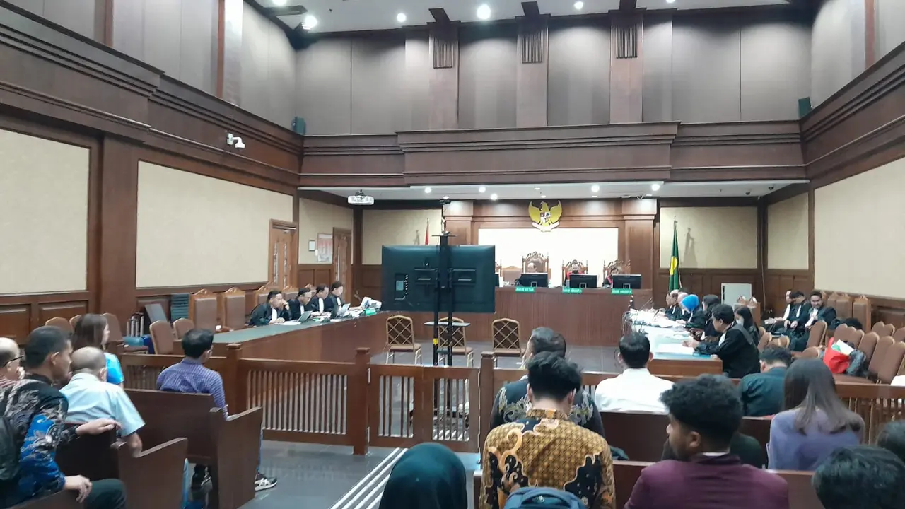 PN Jakpus kembali menggelar kembali menggelar sidang lanjutan kasus dugaan korupsi pembiayaan ekspor LPEI.