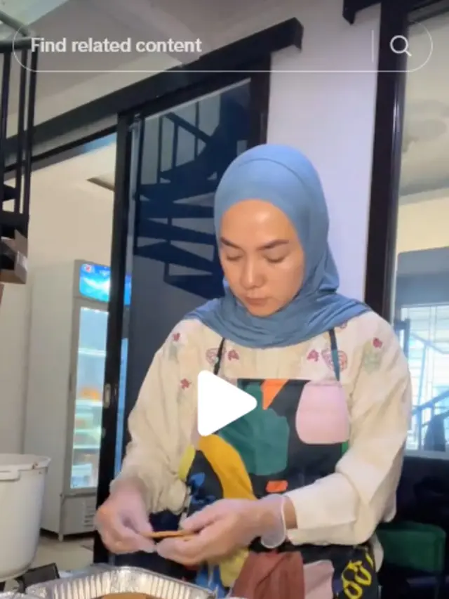 Potret Dapur Produksi Puding Enno Lerian (TikTok ennolerian08)