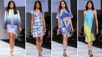 Lukisan Caulfield di Koleksi Kitty Joseph, Jakarta Fashion Week