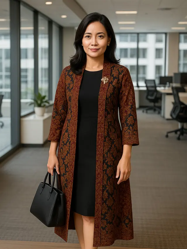 Model Outfit Ibu Pejabat yang Elegan dan Berwibawa