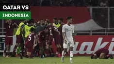 Berita video highlights Piala AFC U-19 2018, Qatar vs Timnas Indonesia yang berakhir dengan skor 6-5 di Stadion Utama Gelora Bung Karno (SUGBK), Senayan, Jakarta, Minggu (21/10/2018).