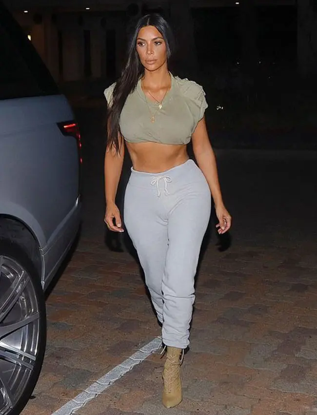 Kim Kardashian. (foto:dailymail.co.uk)