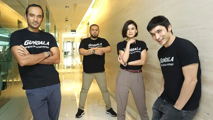 [Fimela] Media visit pemain film Gundala