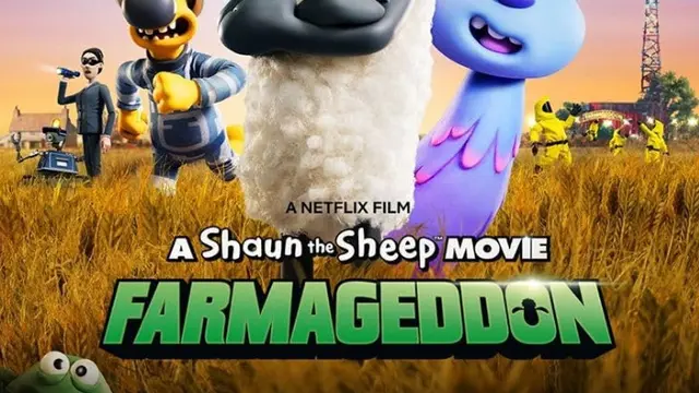 Poster Shaun The Sheep: Farmageddon (credit: imdb).