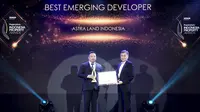 PT Astra Land menerima penghargaan di PropertyGuru Indonesia Property Awards 2019