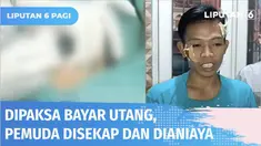 Seorang pemuda disekap oleh sekelompok orang, dan sekujur tubuhnya ditembaki peluru airsoft gun. Selama dianiaya, korban dipaksa membayar utang yang korban sendiri pun tak mengetahuinya.
