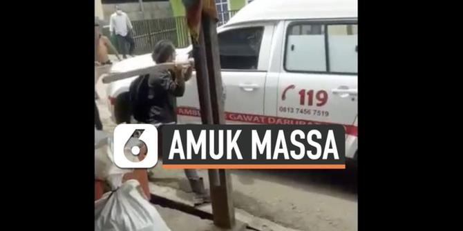 VIDEO: Detik-Detik Amuk Massa Dipicu 5 Warga Tewas Akibat Gas Beracun