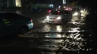 Cek Titik Genangan Jalan Ibukota Usai Hujan