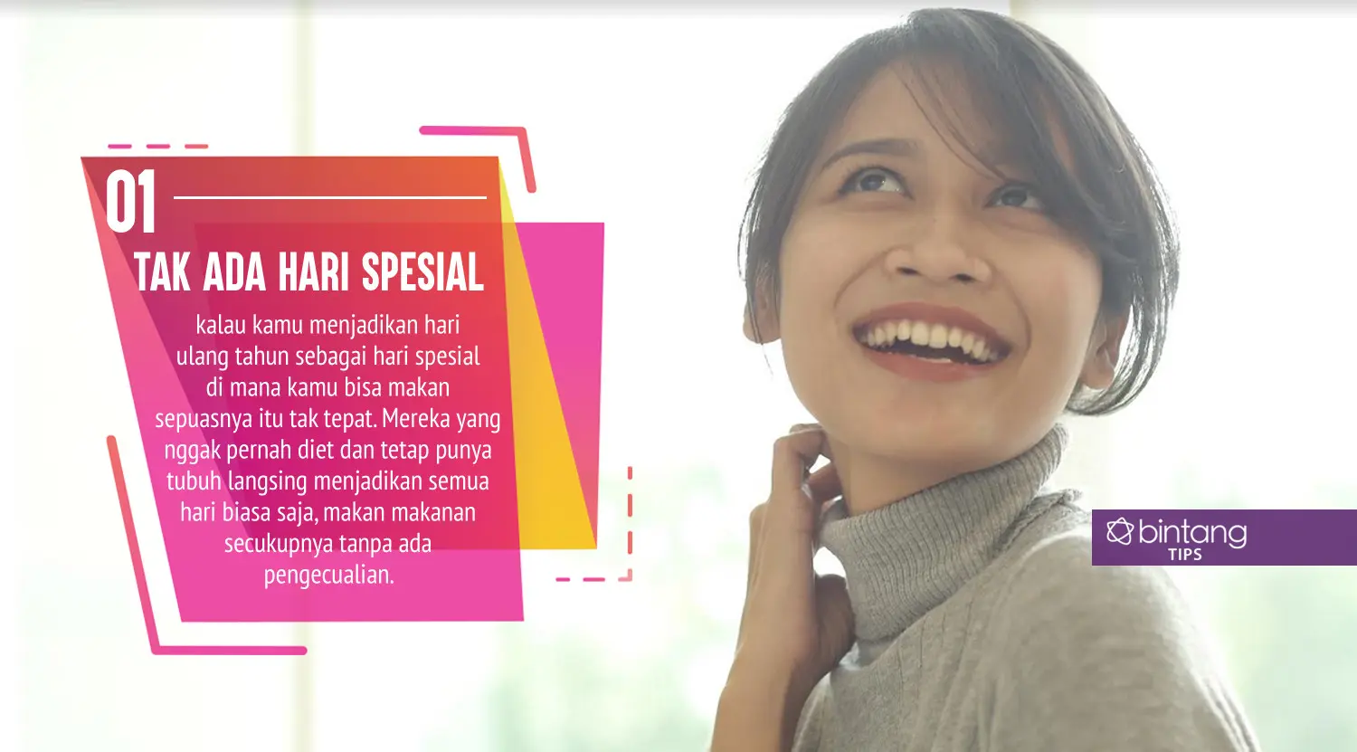 Ini yang bisa bikin kamu langsing. (Foto: Daniel Kampua, Digital Imaging: Nurman Abdul Hakim/Bintang.com)