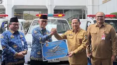 KORPRI Serahkan 5 Ambulans ke Mendagri untuk Bencana Sumatra