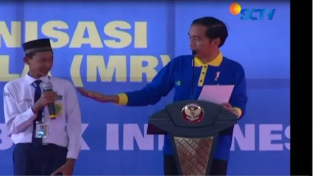 Jokowi Hadiri Pencanangan Bulan Imunisasi Rubella di Sleman