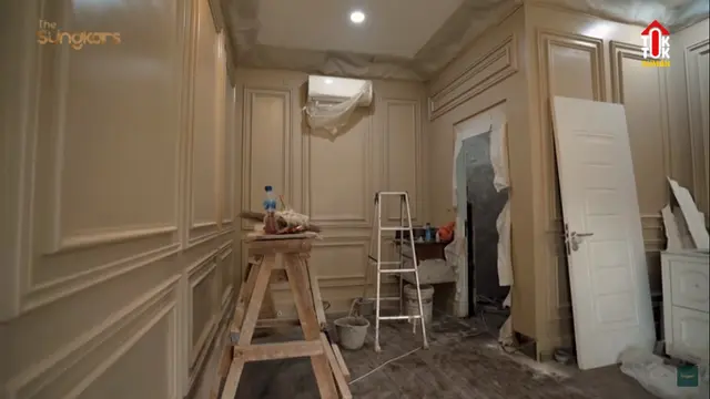 Ruang Tamu Rumah Shireen Sungkar dan Teuku Wisnu. (Foto: YouTube The Sungkars)