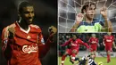 Berikut ini tujuh wonderkid yang kariernya meredup setelah bergabung dengan Liverpool. Bersinar di usia muda namun tajinya menghilang saat memasuki era keemasan. (Kolase foto-foto dari AFP)