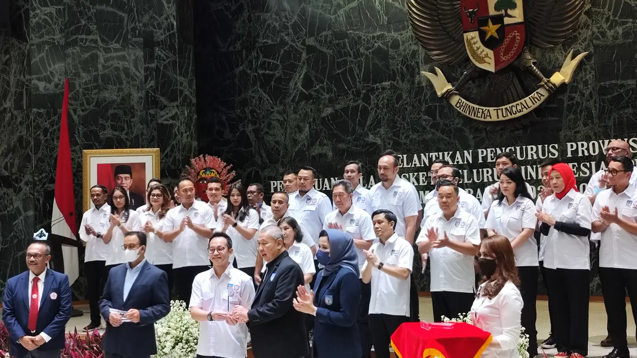 Anies melantik pengurus Perbasi DKI Jakarta
