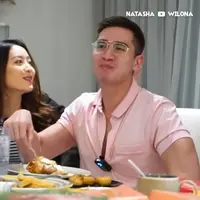Natasha Wilona dan Verrell Bramasta buka puasa ditemani Ivan Fadilla. (Sumber: YouTube/Natasha Wilona)