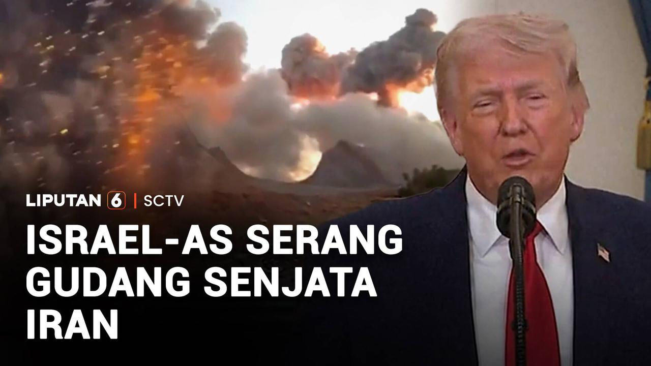 Israel-AS Serang Gudang Senjata Iran