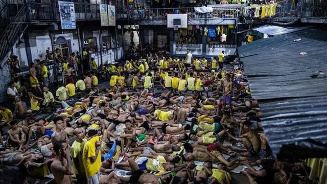 Terungkap Potret Suram Narapidana di Penjara Filipina