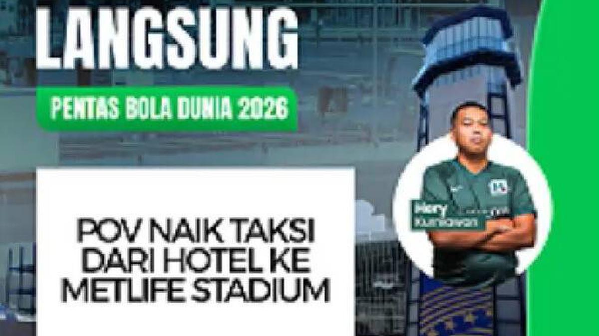 POV: Naik Taksi Dari Hotel ke Metlife Stadium, New Jersey, AS