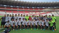 Skuad Timnas Indonesia U-20. (Bola.com/Muhammad Adi Yaksa)