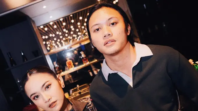 Potret Mahalini dan Rizky Febian, Rambut Panjangnya Kompak