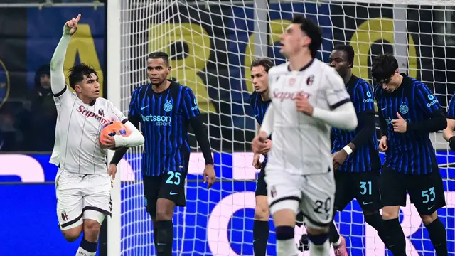 Tekuk Bologna, Inter Gusur Posisi Milan di Puncak Klasemen Serie A Italia