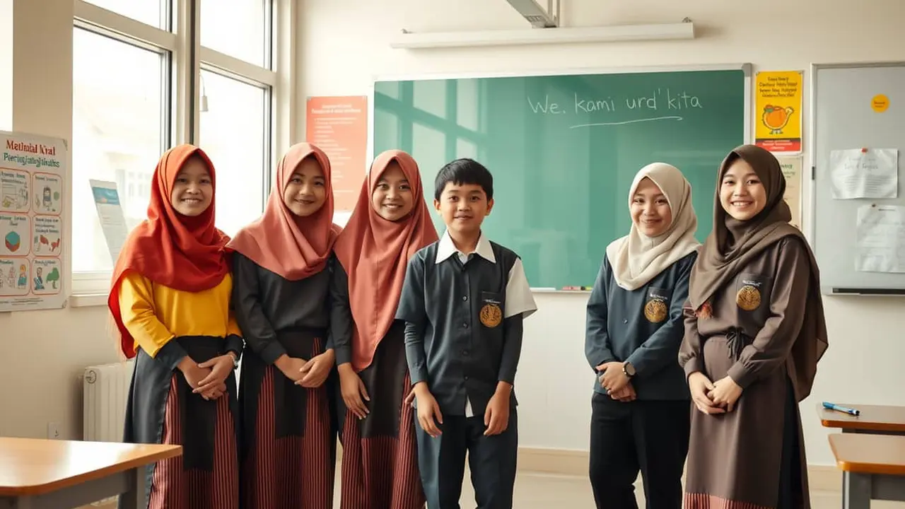 perbedaan kami dan kita