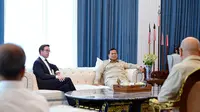 Prabowo Temui Dirut Garuda dan Embraer Bahas Teknologi Pesawat