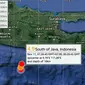 Gempa Pacitan berkekuatan 5,2 skala Richter. (Liputan6.com/Yanuar H)