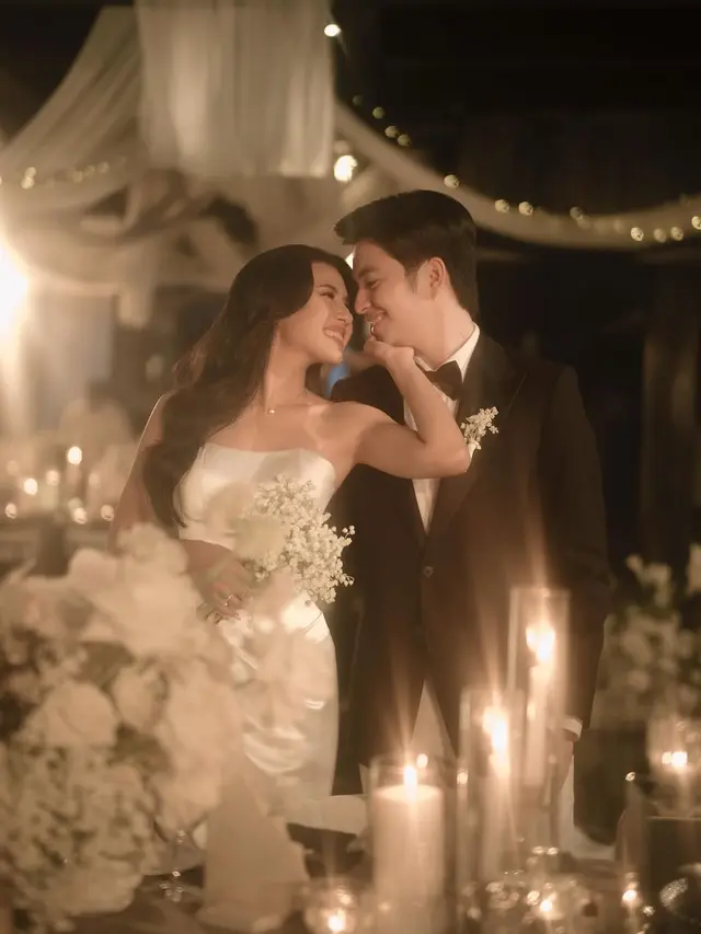 Resmi Jadi Istri Angga Yunanda, 8 Potret Shenina Cinnamon Pancarkan Effortless Beauty Dalam Balutan Gaun Resepsi Minimalis