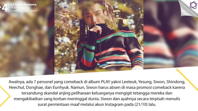 [Bintang] 12 Tahun Bersama, Ini 6 Hal Seputar Comeback Super Junior