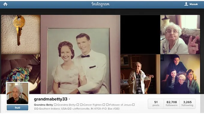 Foto: copyright instagram.com/grandmabetty33