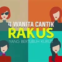 4 Wanita Rakus Bertubuh Kurus