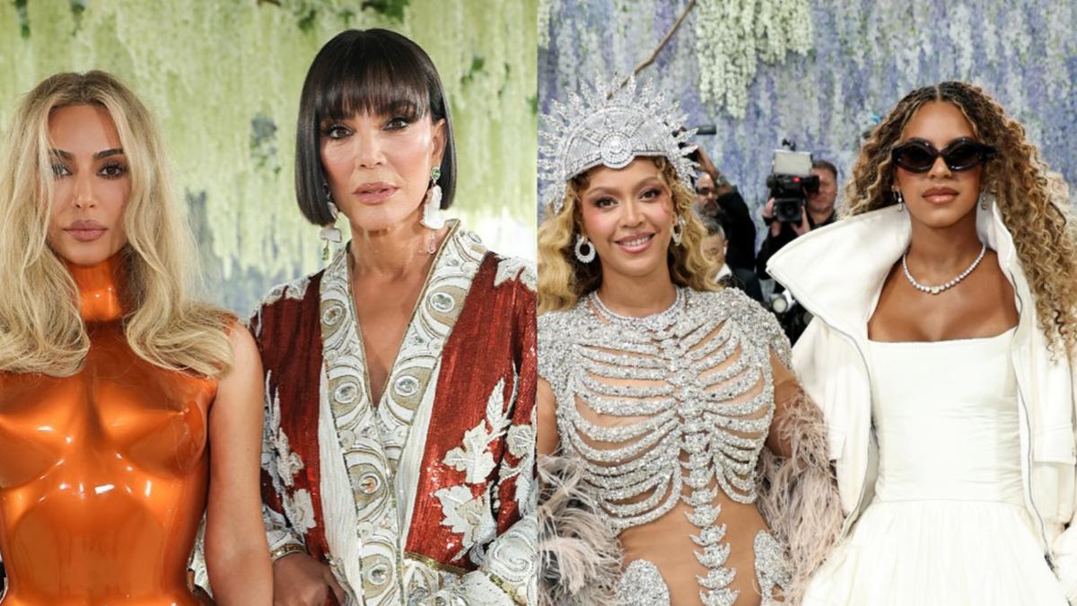 Gaya Busana Ibu dan Anak Selebritis yang curi Perhatian di Met Gala 2026, Ada Beyonce-Blue Ivy hingga Kim Kardashian-Kris Jenner