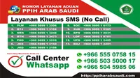 Call center untuk permudah jemaah haji di Tanah Suci. (Liputan6.com/Wawan Isab Rubiyanto)