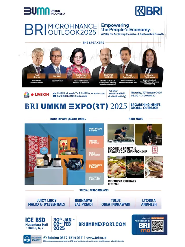 BRI UMKM EXPO(RT) & Microfinance Outlook 2025