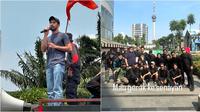 Kawal Putusan MK, puluhan artis ikut demo tolak RUU Pilkada di depan gedung DPR RI. (sumber: X/@NOTASLIMBOY)
