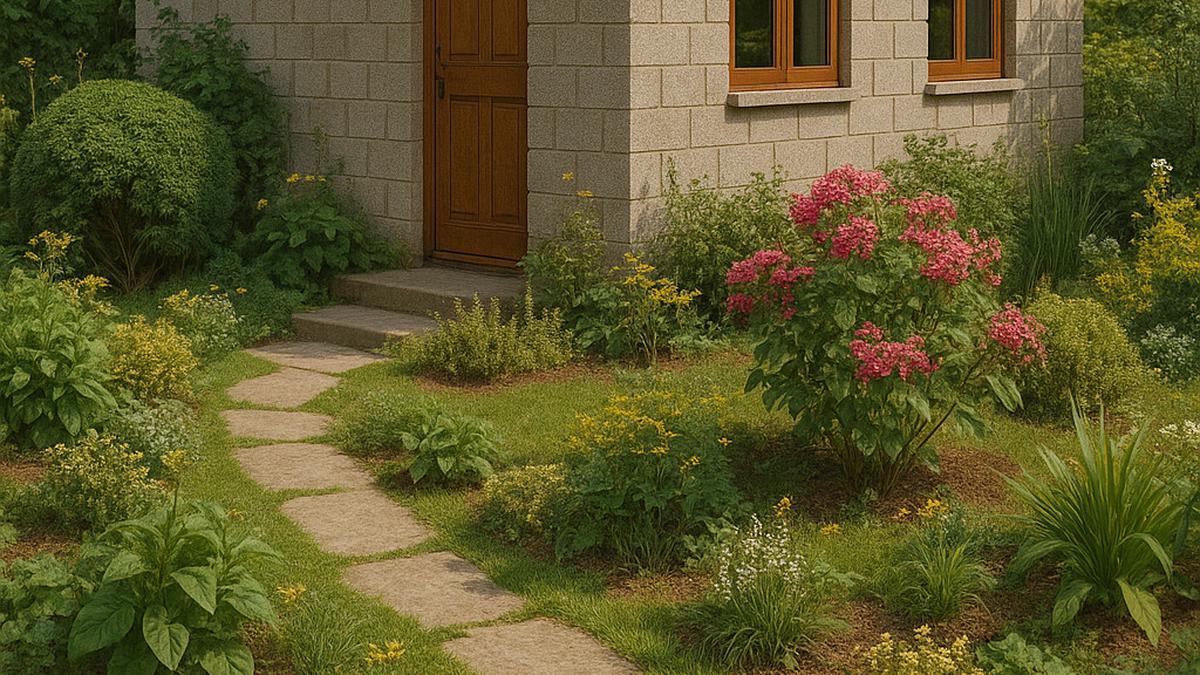 6 Model Rumah Sederhana dari Batako dengan Atap Pelana, Kokoh dan Hemat Biaya