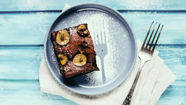 banana brownies