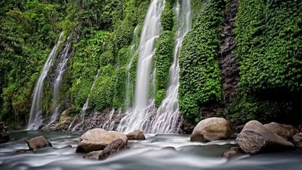 Air Terjun di Kabupaten Lahat Yang Masih Asri