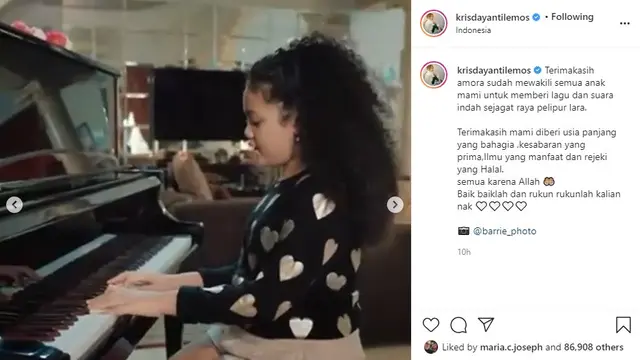 Krisdayanti (Foto: Instagram/@krisdayantilemos)