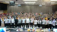 Ratusan Pengurus OSIS Riau Deklarasi Hidup Kreatif Tanpa Narkoba