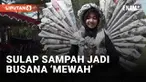 Siapa bilang sampah tak bisa diolah jadi sesuatu yang bermanfaat? Sejumlah pelajar di Klatej Jawa Tengah berkreasi menyulap limbah sampah menjadi busana unik dan menarik.