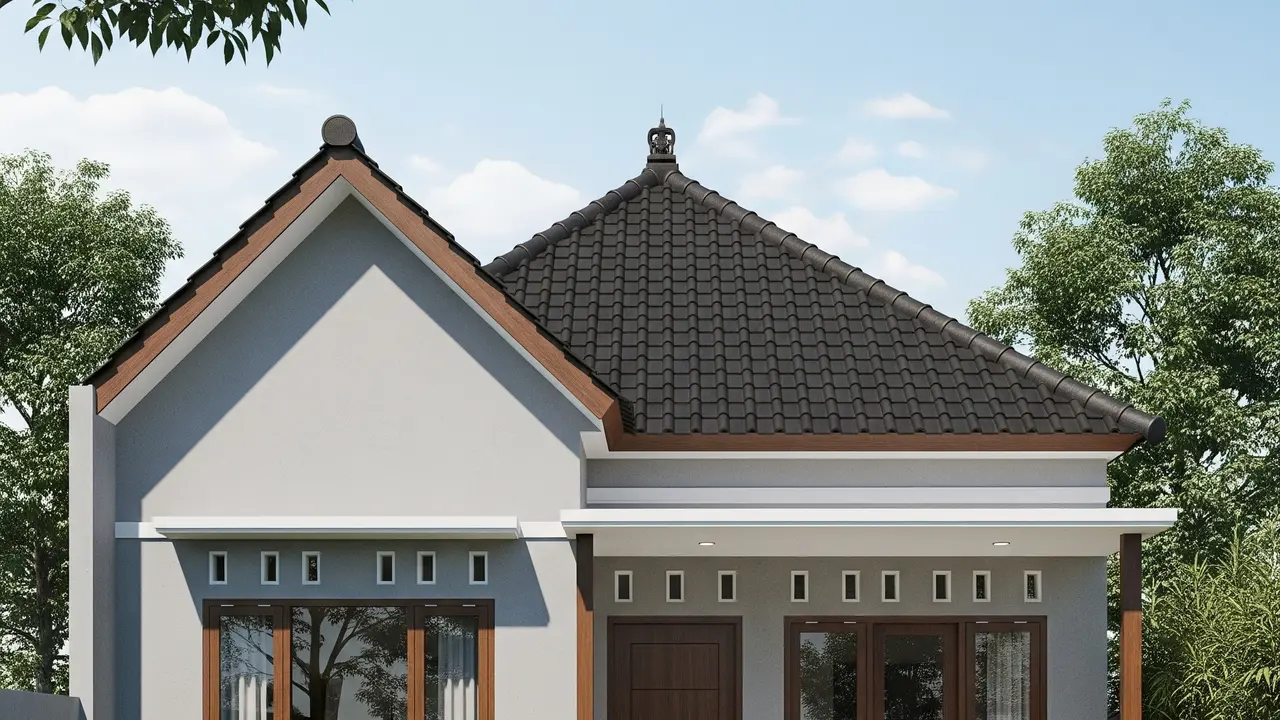 Desain Rumah Minimalis Sederhana 7x10.