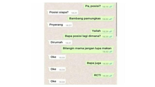 Chat Lucu Antara Bapak dan Anak Ini Bikin Kangen Orang Tua