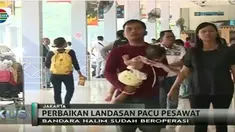 Hari ini penerbangan di Lanud Halim kembali normal. Aktivitas bandara sempat diberhentikan sementara waktu akibat insiden tersebut.